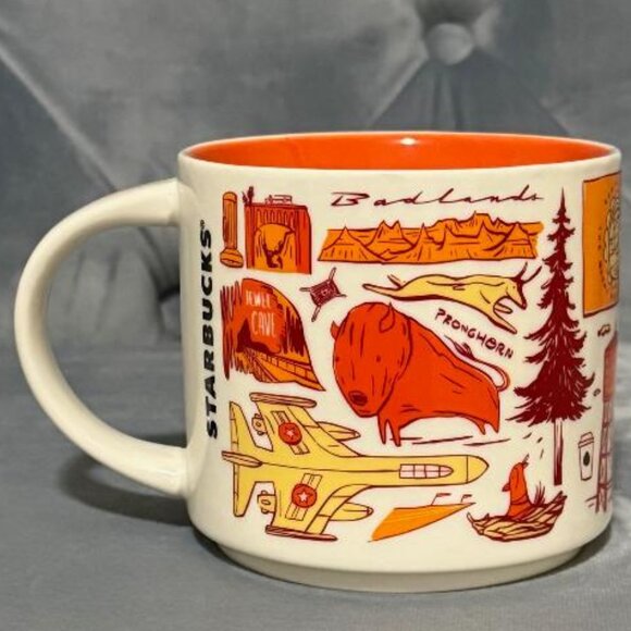 Starbucks South Dakota Been There Series Ceramic Coffee Mug, 14 Oz - Picture 3 of 6